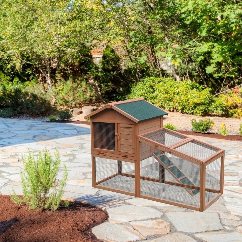 Wooden Pet House Coop Cage J263261