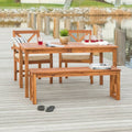 4-Piece Acacia Outdoor Dining Set U448