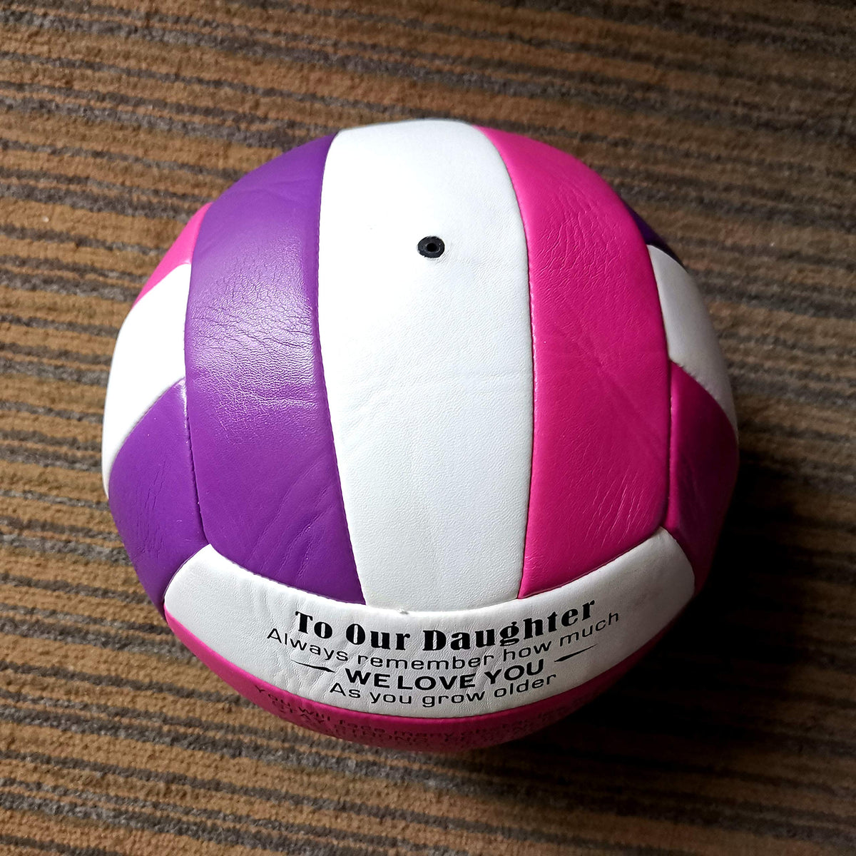 Pink 8 Inch Soft Touch Beach Volleyball E253387