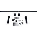 Barn Door Hardware Set with Track for Doors, Dark Gray K9208