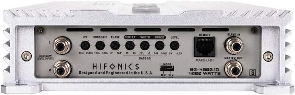 Monoblock 4000 Watt Car Audio Amplifier N846