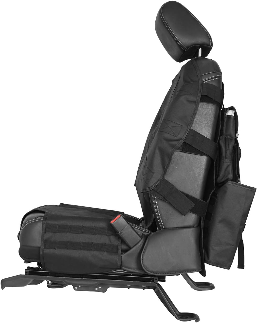 Molle Seat Back Organizer with Multi Pocket Pouch Bag D746610