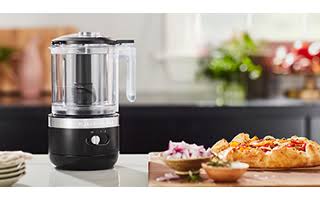 White Cordless Food Chopper X685390