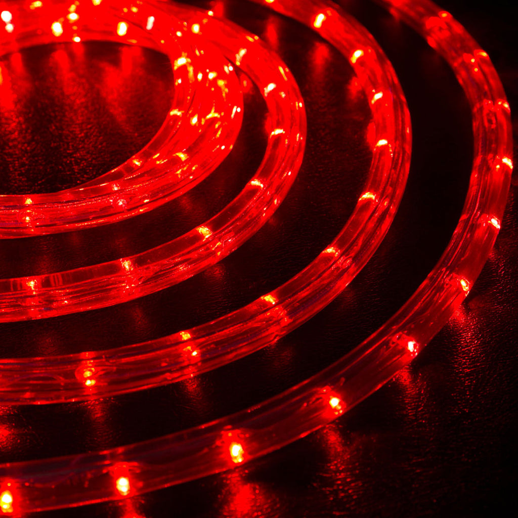 10ft LED Warm White Rope Light Outdoor Waterproof Extendable Flexible J365