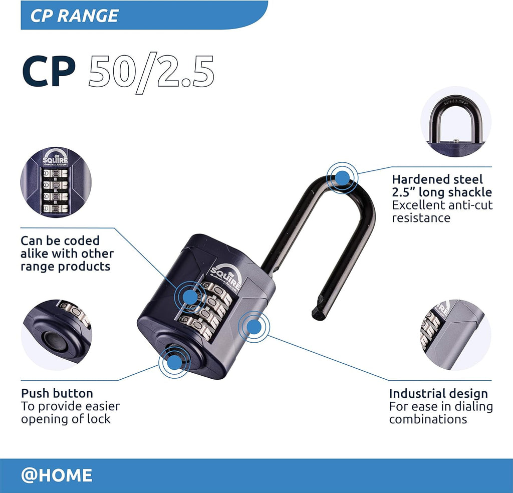 Blue 60 mm Alloy Steel 5 Wheel Combination Padlock, Pack of 2 O475193