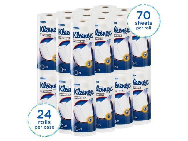 White 70/Roll 24 Rolls/Carton Kitchen Roll Towels J7864