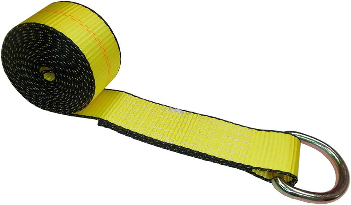 2” x 10’ D-Ring Lasso Strap (Blue, 6 - Pack) E908