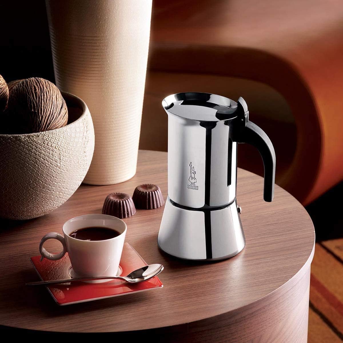 4 Cup Stainless Steel Espresso Coffee Maker N807