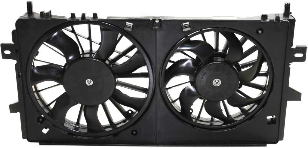 Radiator Fan for Chevy Impala Limited 2014 2015 2016 Dual Fan R255