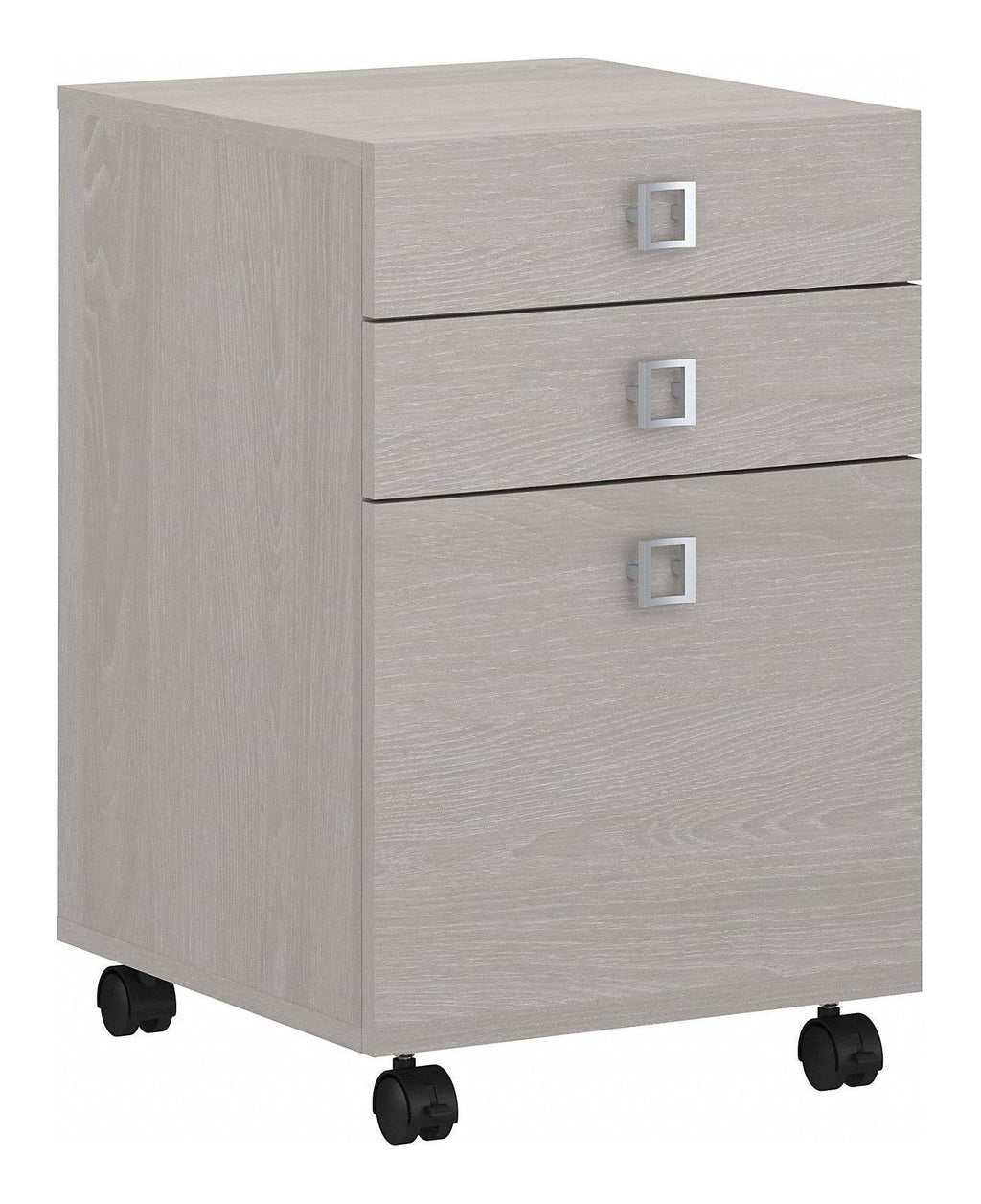 3 Drawer Mobile File Cabinet, Gray Sand K623