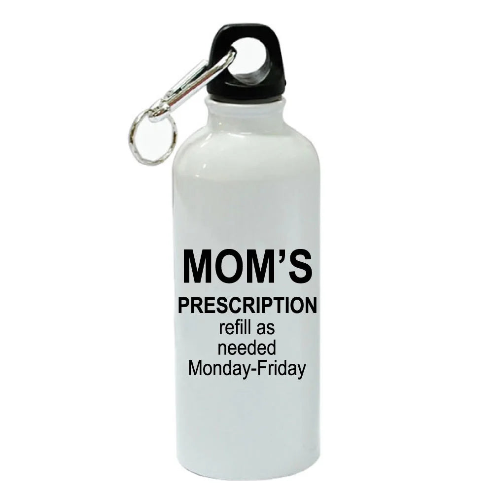 White Aluminum Sports 20 oz Water Bottle R985898