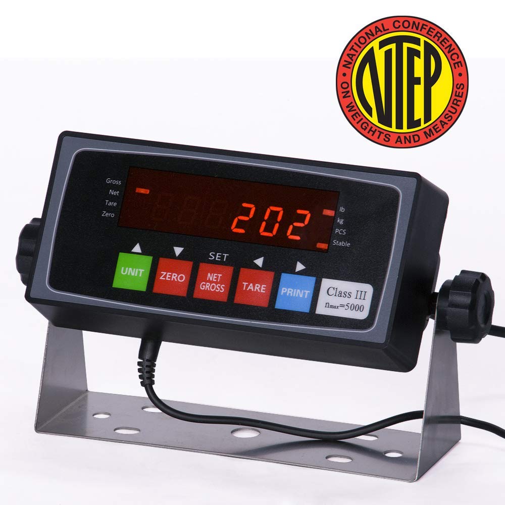 Steel Floor Scale Pallet Scale with Digital Indicator (48”x48”) C41723