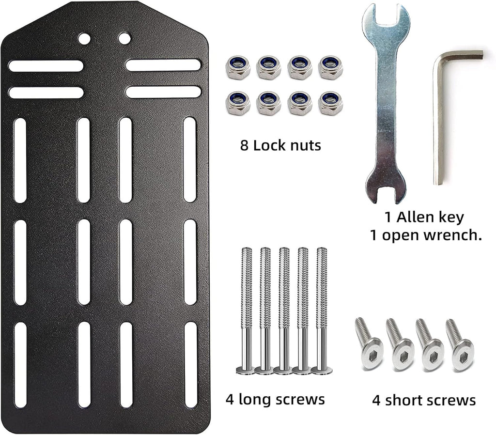 2 Pcs King Bed Headboard Attachment Bracket Modification Plate P356
