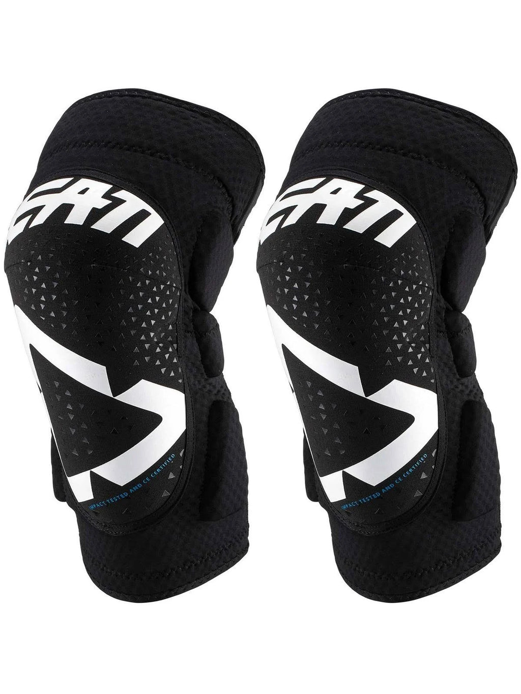 XXL White/Black Zip Knee Guard Y692328