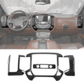 Carbon Fiber Dashboard Panel Trim Center Console Cover U37729