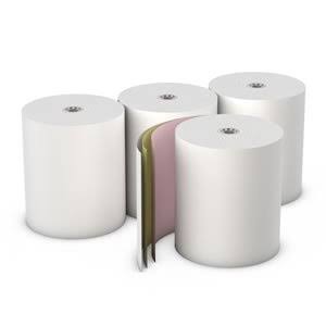 3 Ply 7/16x22 ID Core Copy Register Rolls, Case of 50 S344690
