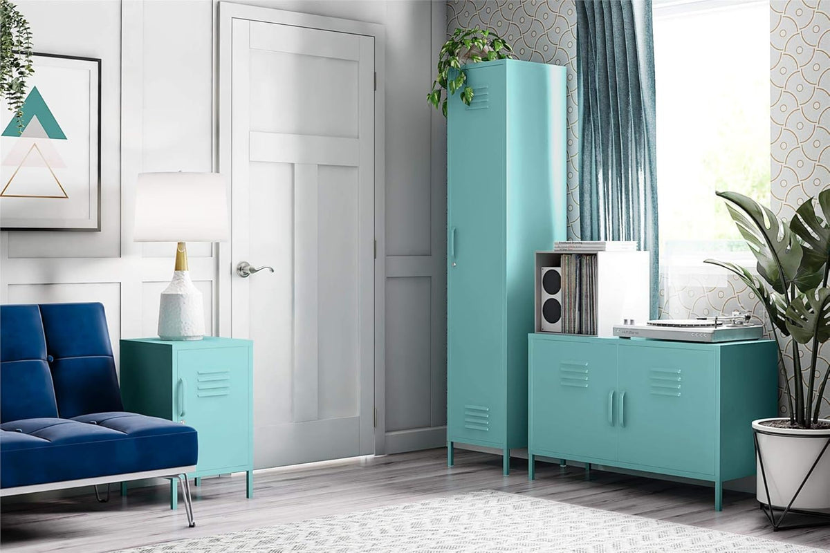 Mint Metal End Table Q3362