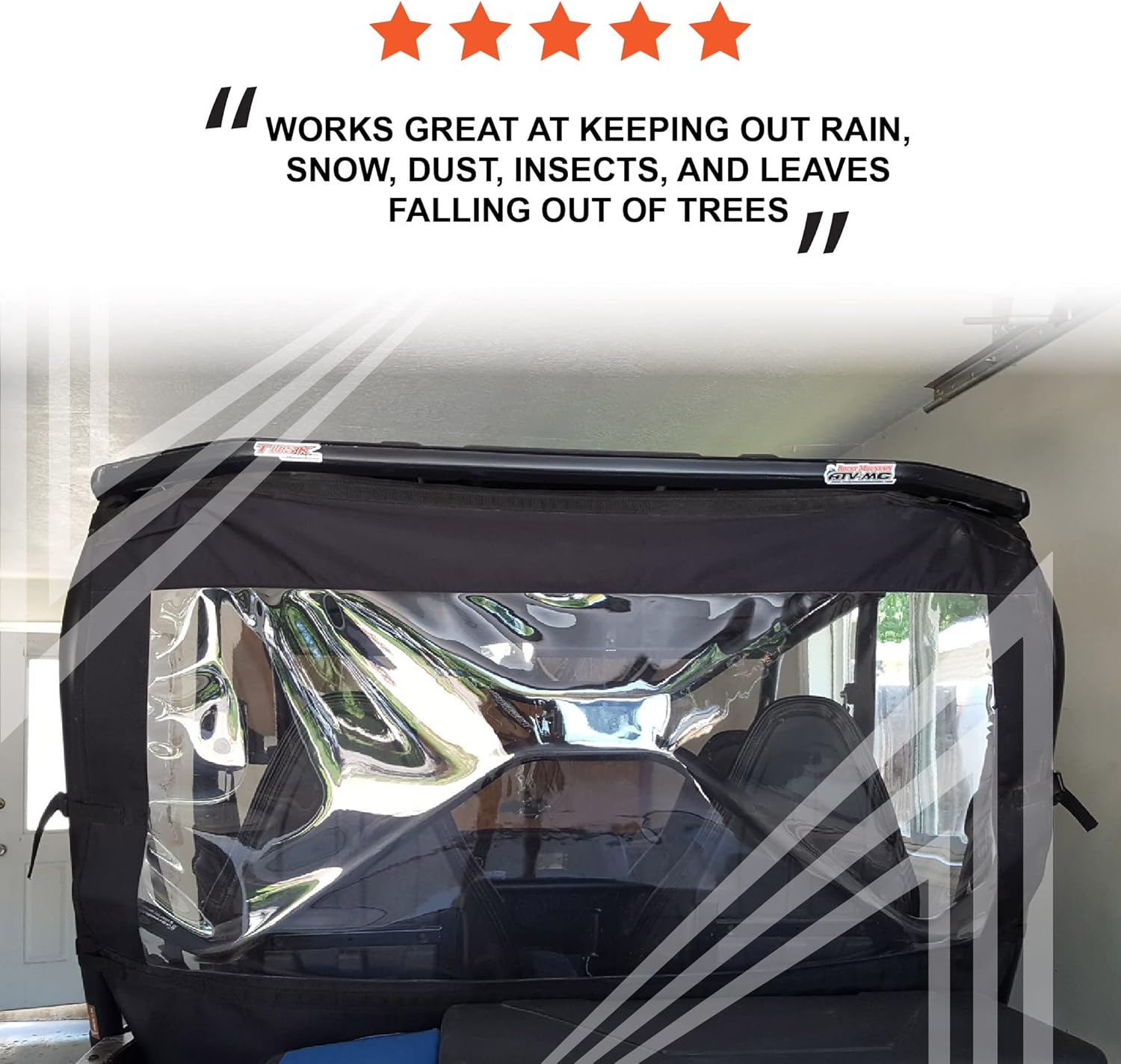 UTV Rear Window Pack of 2 I2161