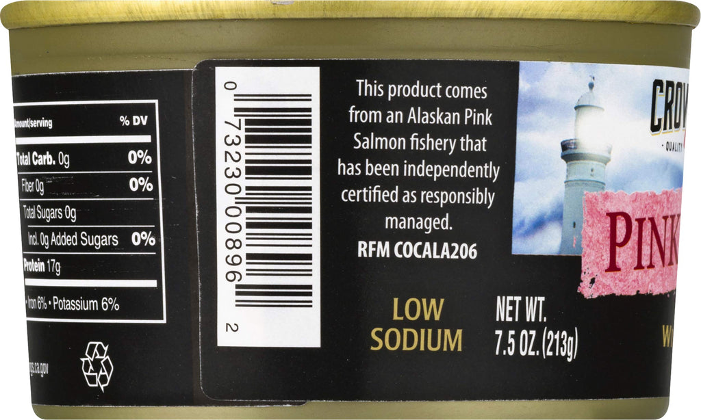 Pink Salmon 7.5-Ounce Cans (Pack of 12) N57176