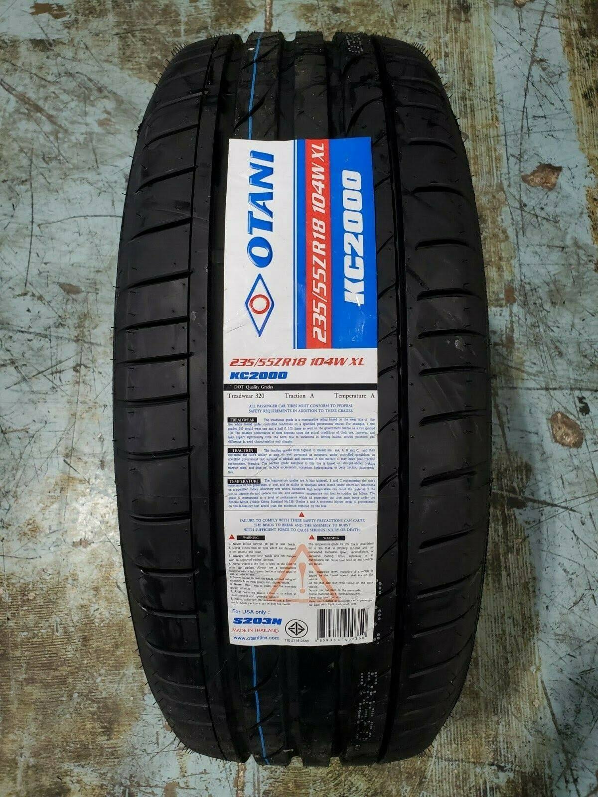 235/55ZR18 104W XL High Performance Tire J4373
