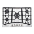 30 Inch Propane Gas Cooktop, 5 Burner Built-in Stainless Steel Gas Stove Top L653427