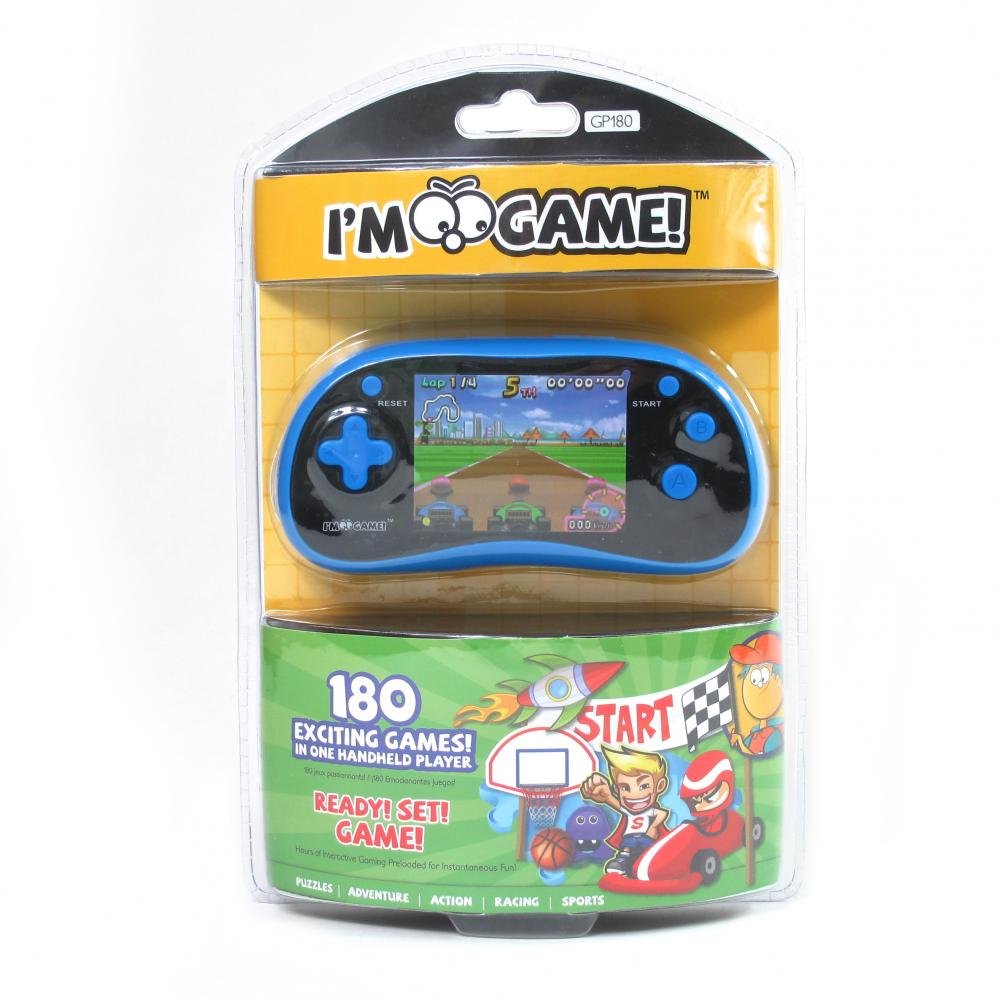 220 Games Handheld Player with 3-Inch Color Display Pack of 2 N211415