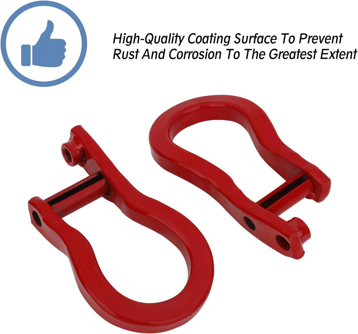 Tow Hooks Pack of 2 U6038