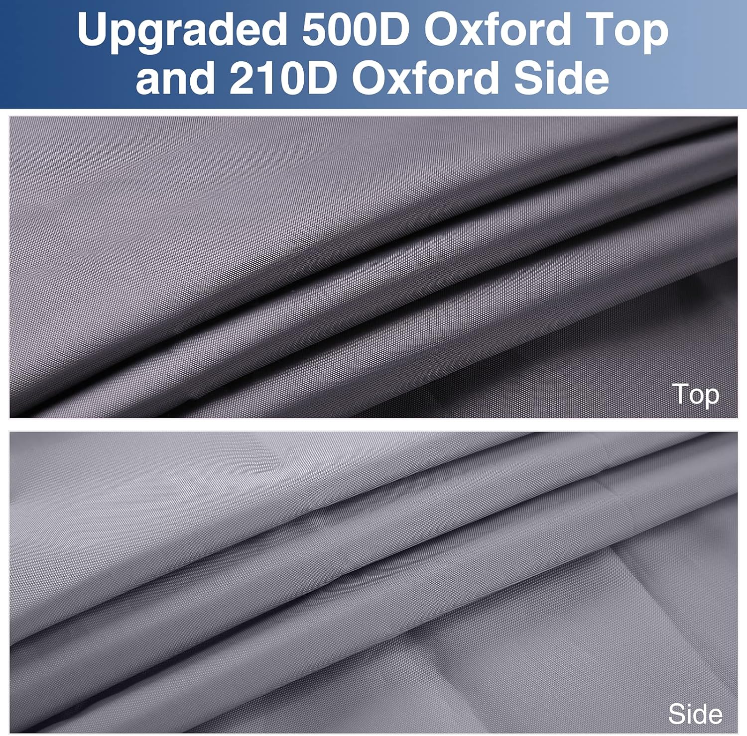 Upgraded Waterproof 500D Travel Trailer Cover with 4 Tire Covers, Tongue Jack Cover B179917