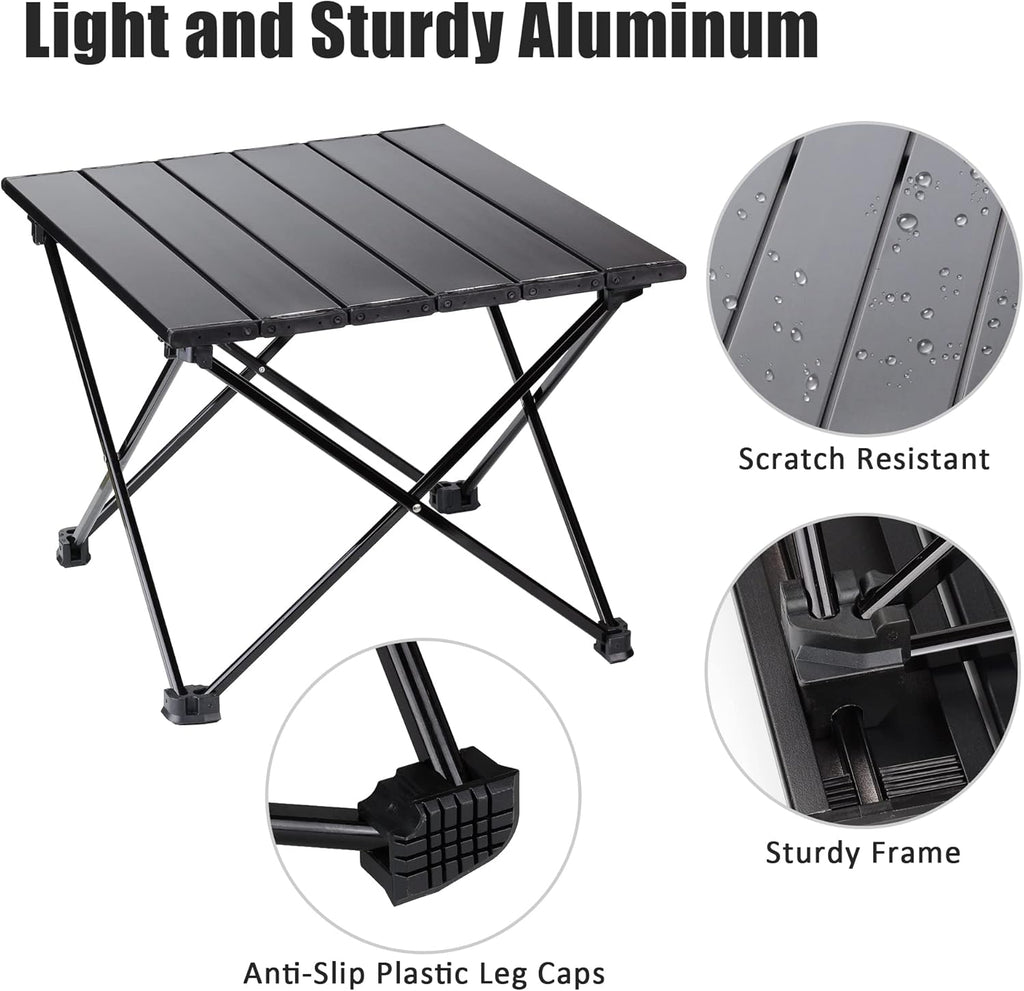 Folding Table 4 Foot Aluminum Alloy Camping Portable Table A502032