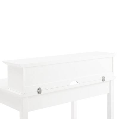 Solid Wood Desk with Hutch H56395