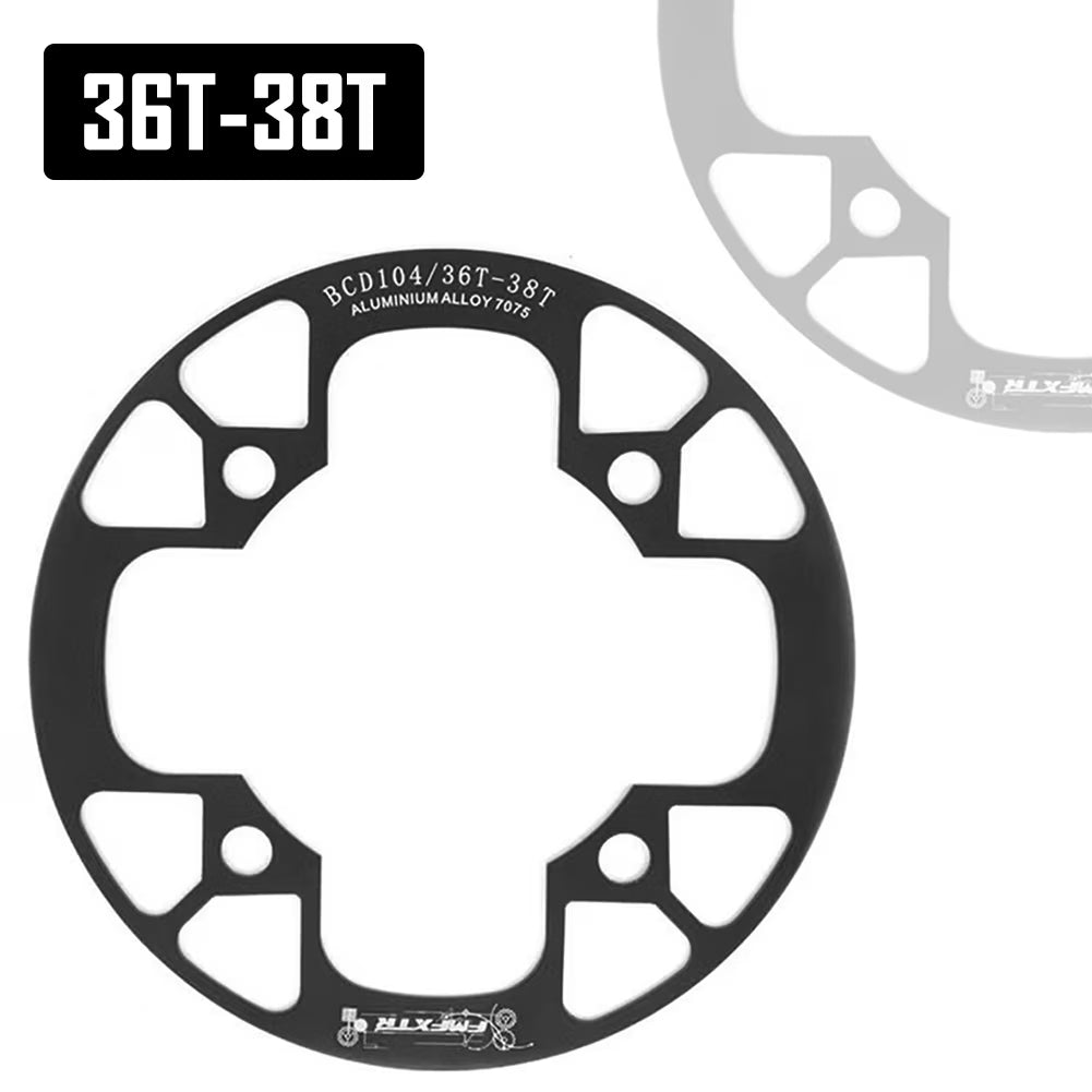 Chainring Cover Chain Guard 104bcd MTB Road Bike Crankset F4548