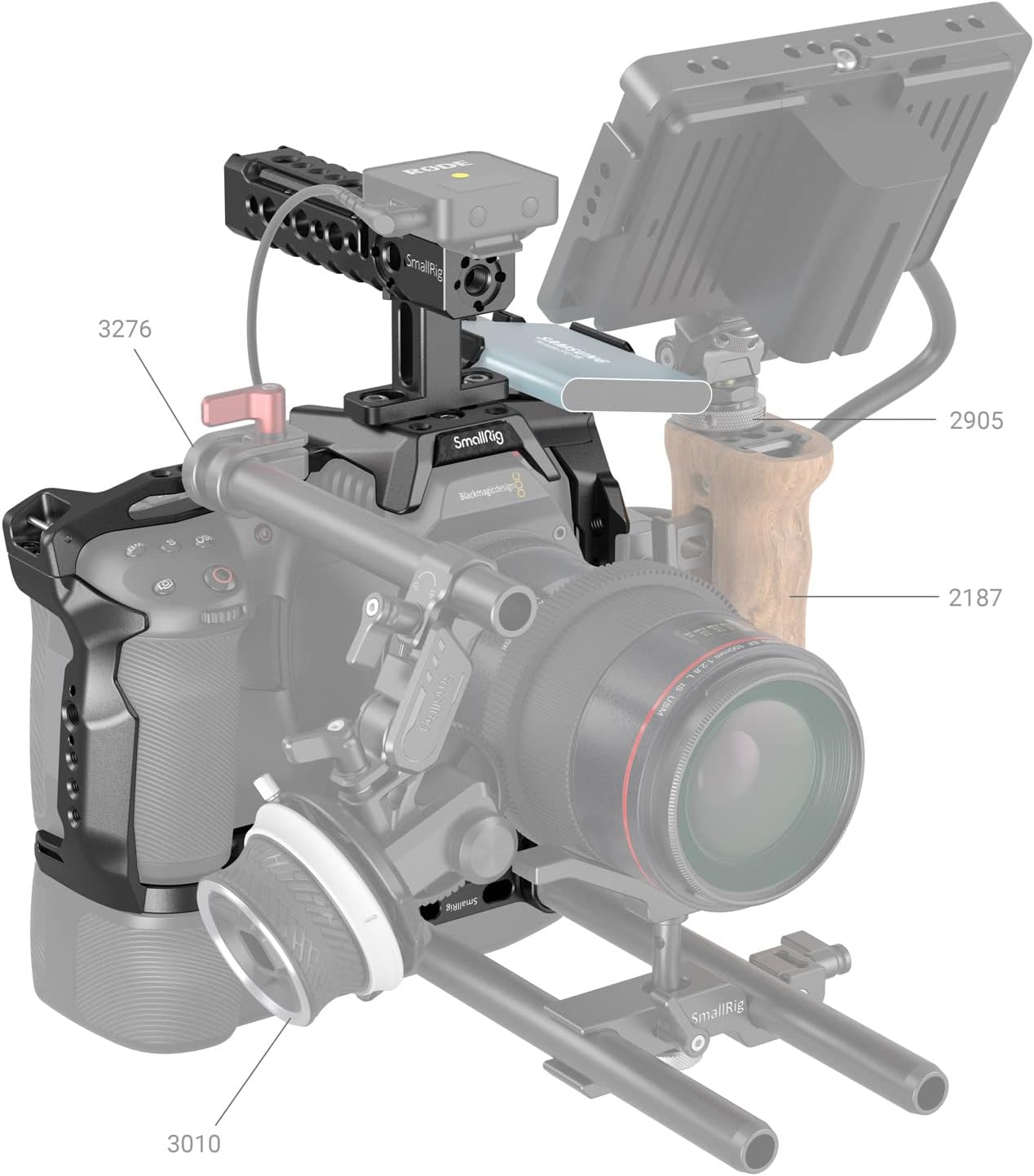 Cage Kit for BMPCC 6K Pro with Top Handle E502158