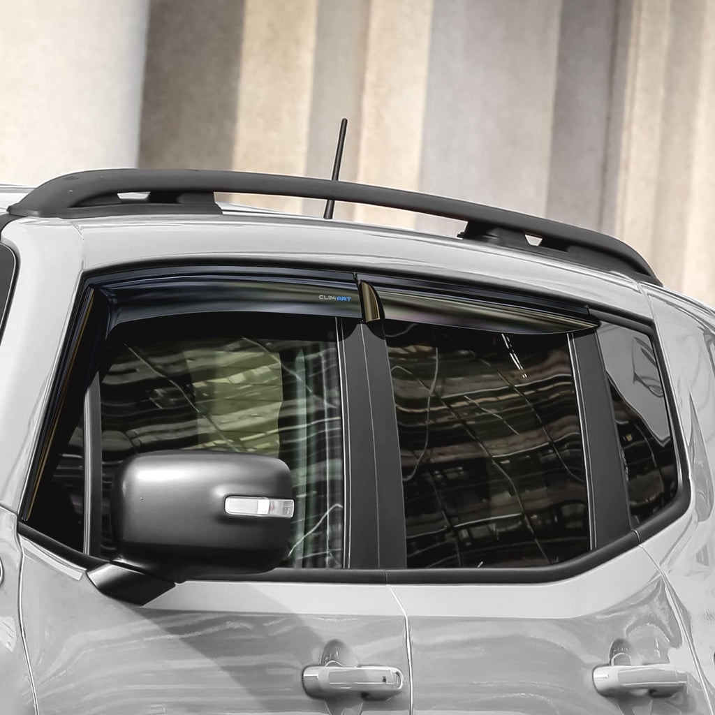 4 pcs Dark Smoke Rain Guards for Jeep Renegade 2015-2022 M846581