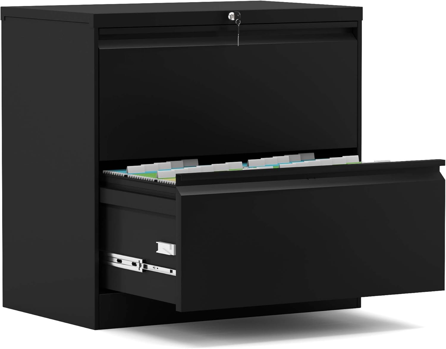 Metal 3 Drawer Locking Lateral Filing Cabinet I8867