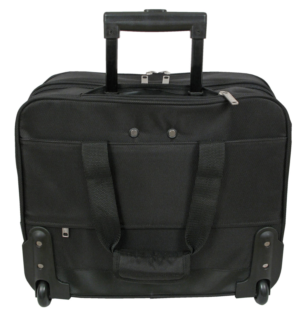 Black w/ Gray Tech Rolling Business Case S5323