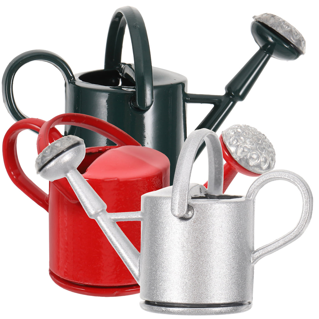 6 Pcs Tin Watering Can W234