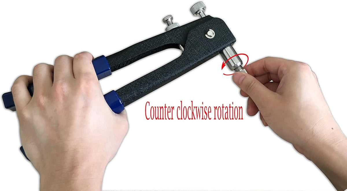 Heavy Duty Blind Riveting Tool Kit, 5pc Metric Mandrels, 250pcs Rivnuts, Pack of 2 L743