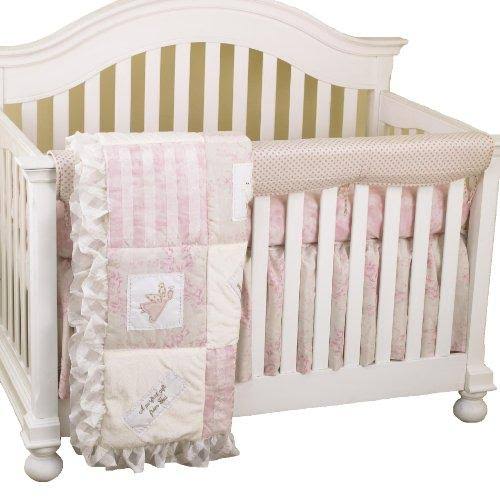 Houndstooth Front Crib Rail Cover Up Set C52229