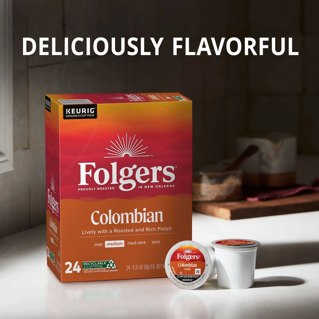 Colombian Coffee, Medium Roast, Keurig K-Cup Pods, 100 Count I571