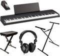 88-Key Digital Piano Bundle with Bench, Stand and Headphones H288