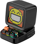 Blue Retro Pixel Art Bluetooth Speaker with 16X16 LED Screen W7716