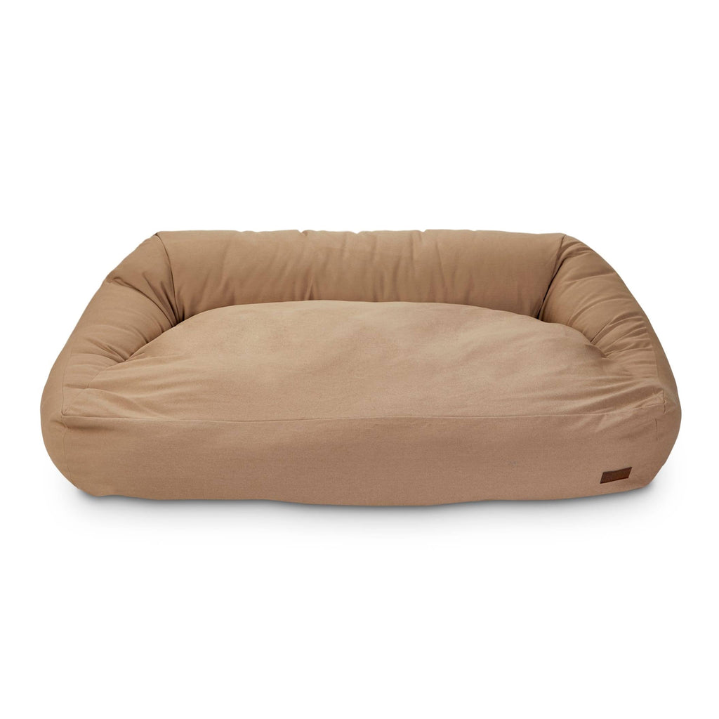 12.5 lb Khaki Canvas Dog Bed K124164