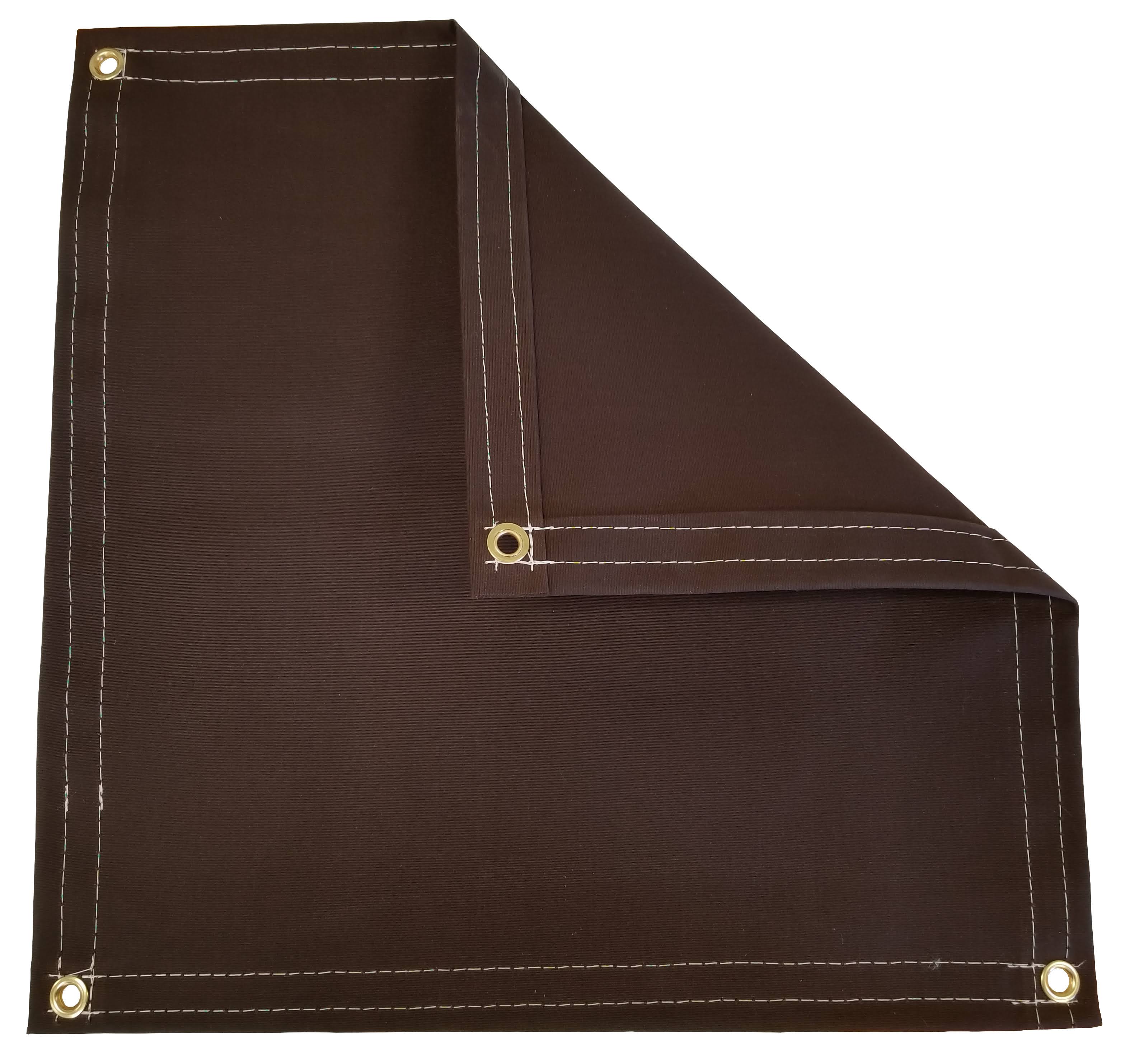 Brown Polyester Canvas Tarp I63473