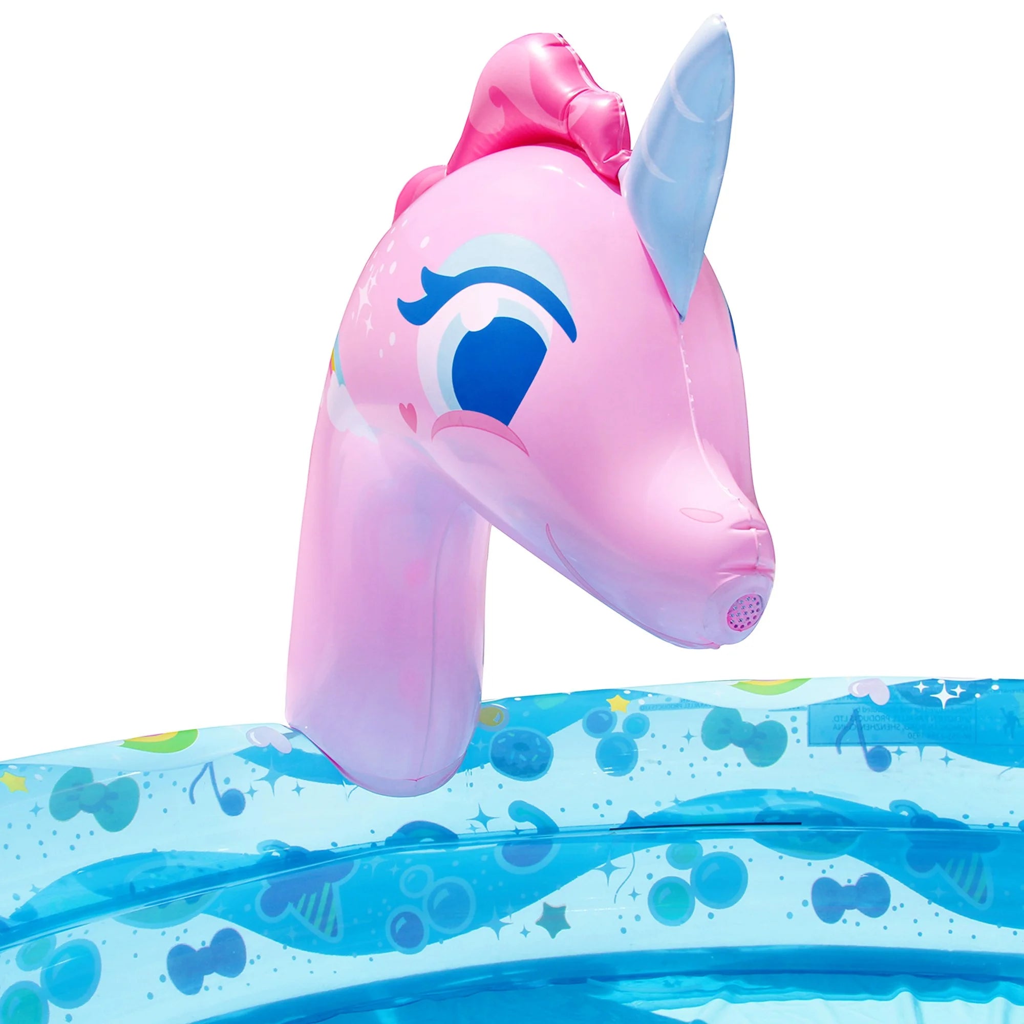 Inflatable Unicorn Pool Water Slide Splash Toy C550577