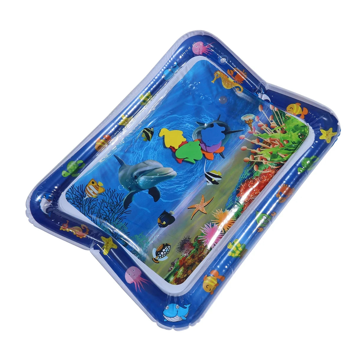Blue Infant Inflatable Water Play Mat J7493