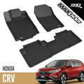 Custom Fit All-Weather Car Floor Mats Liners, Black X724168