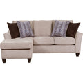 Taupe Sofa Chaise W4780