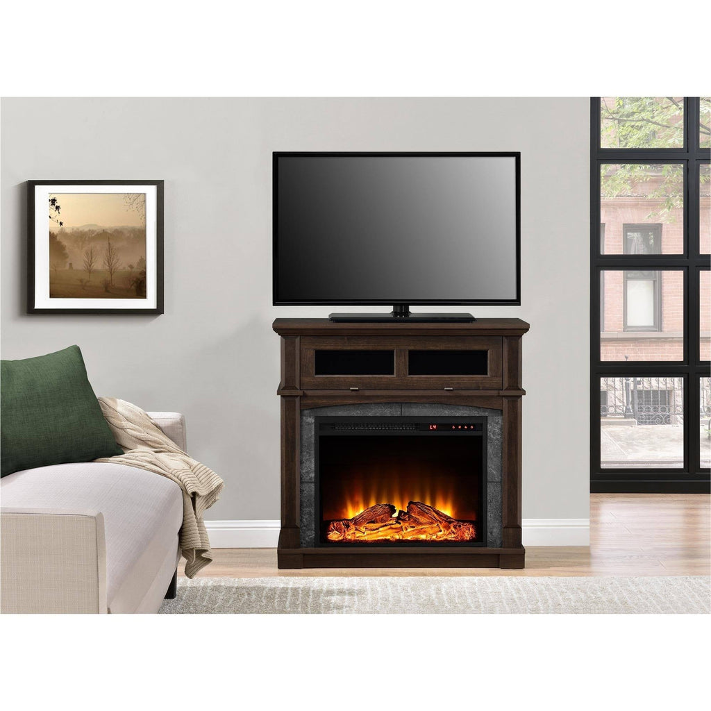 Media Fireplace for TVs Up to 37x22 Cherry R3670