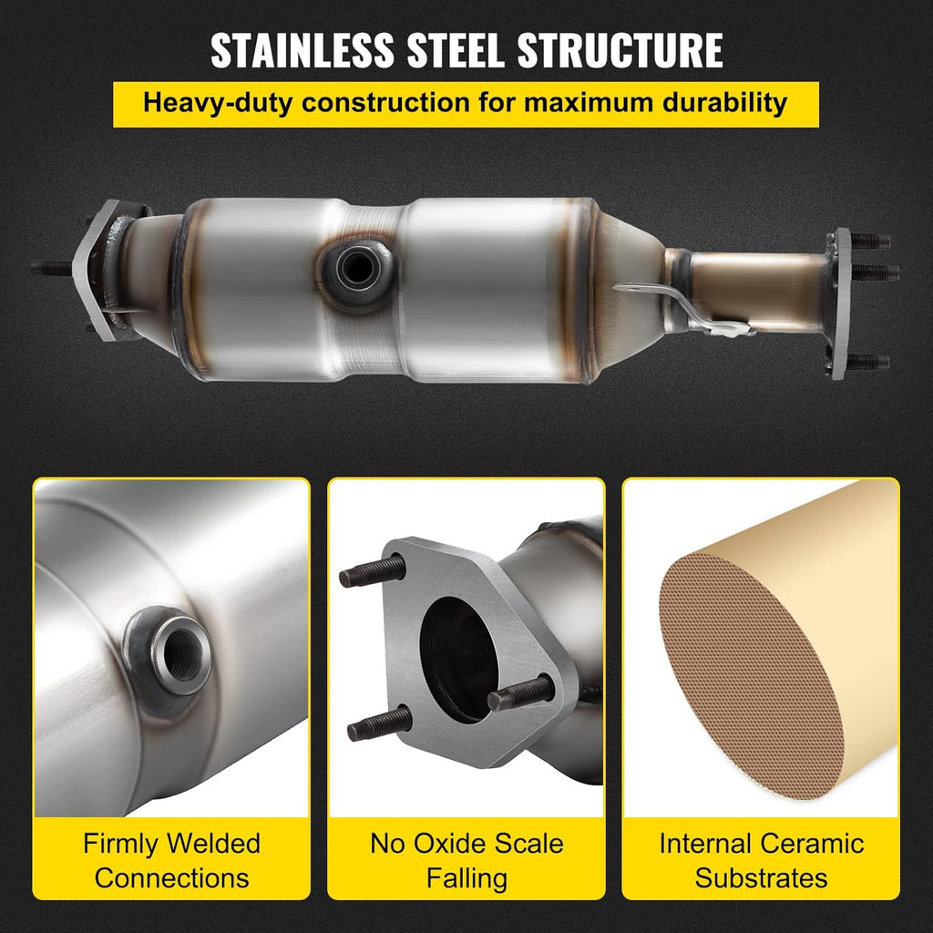 Stainless Steel Direct Fit Catalytic Converter with Gasket Y998183