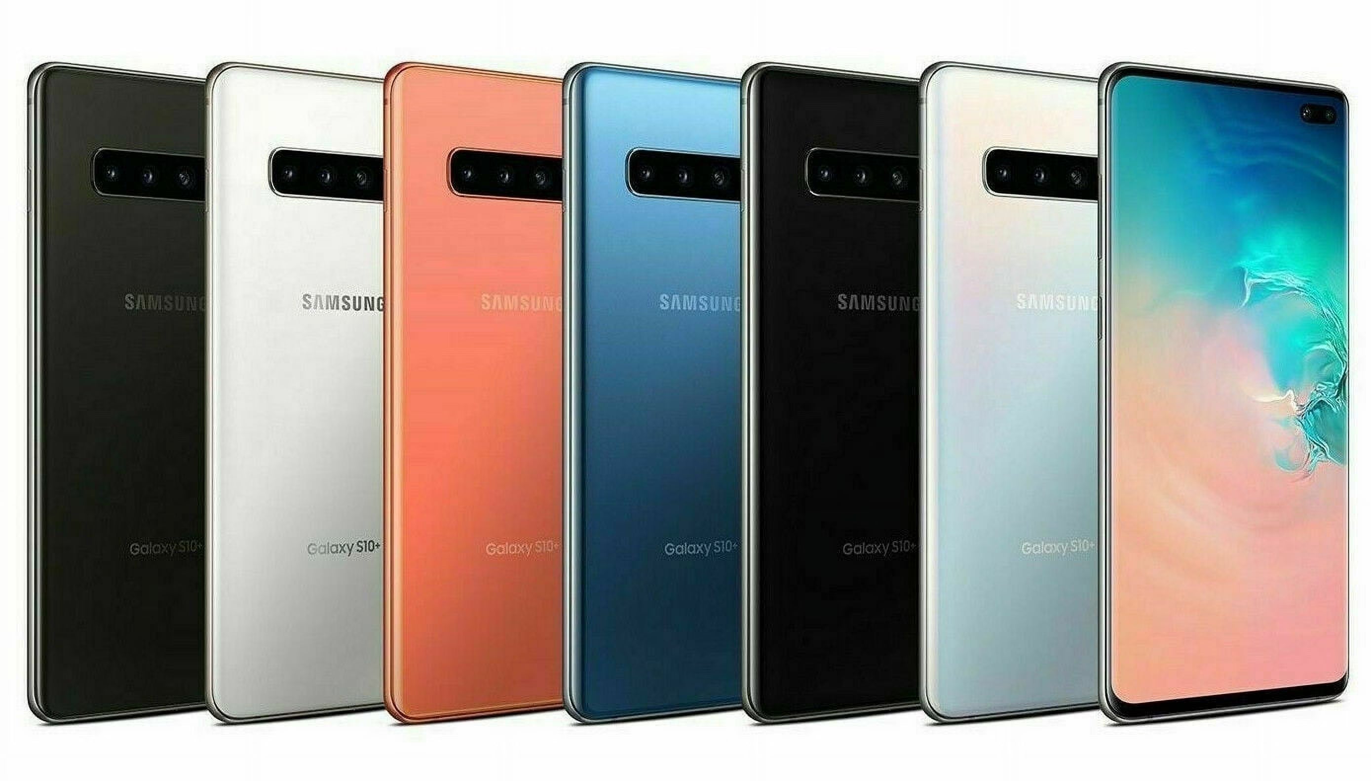 Factory Unlocked Refurbished Samsung Galaxy S10+ 128GB Blue Cell Phone A143
